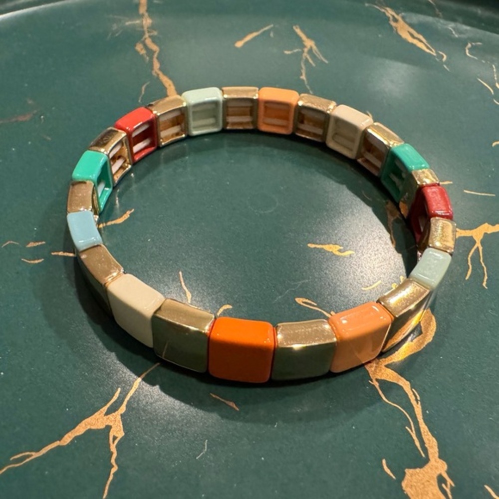 Roxanne Assoulin - Rainbow Brite Bit X Bit Colorful Stretch Bracelet